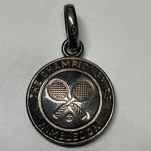 Rare Links Of London Sterling Silver WIMBLEDON Pendant. 3/4 inch diameter